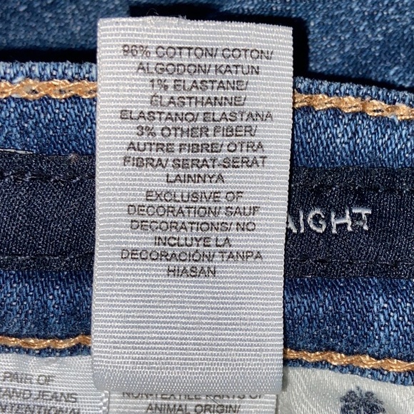 Lucky Brand Sweet Straight Blue Jeans Size 2/26 - Picture 9 of 13